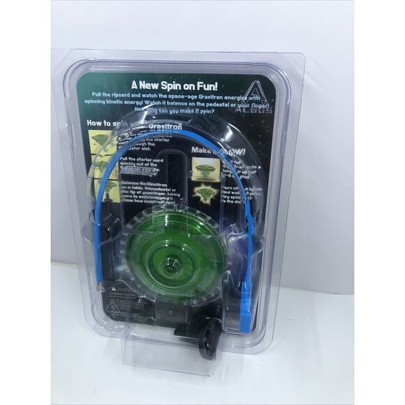 Toy, GRAVITRON SPACE GYRO TEDCO 2011 Green  GLOW IN THE DARK Toymaker 3000 - Picture 6 of 11